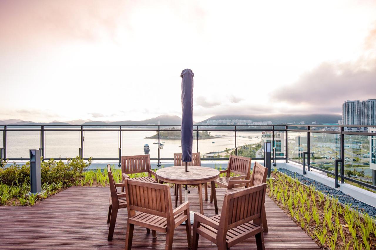 Aparthotel Lotte Castle Marina Yeosu Zewnętrze zdjęcie