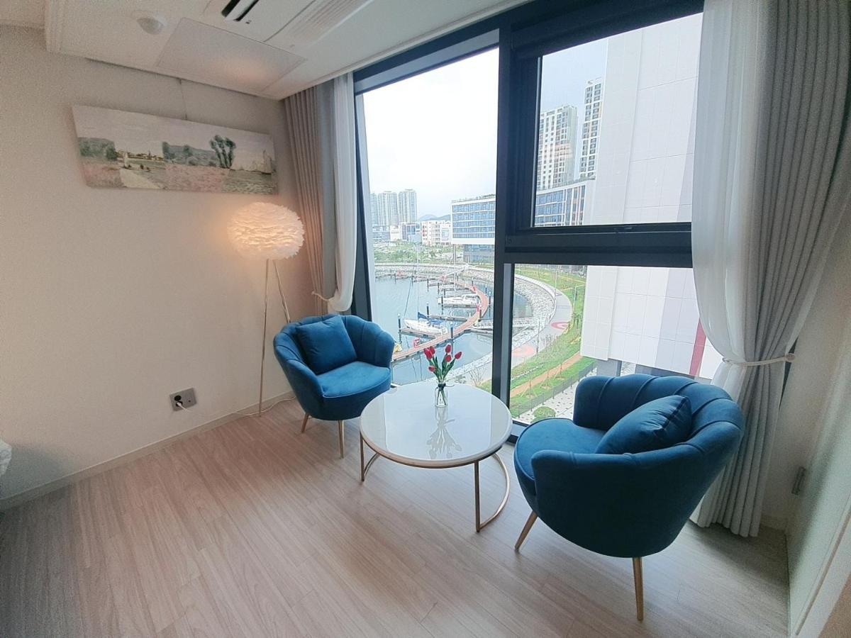 Aparthotel Lotte Castle Marina Yeosu Zewnętrze zdjęcie