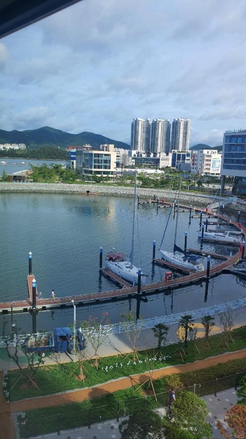 Aparthotel Lotte Castle Marina Yeosu Zewnętrze zdjęcie