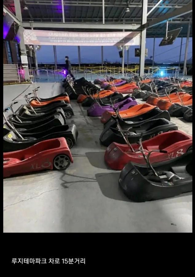 Aparthotel Lotte Castle Marina Yeosu Zewnętrze zdjęcie